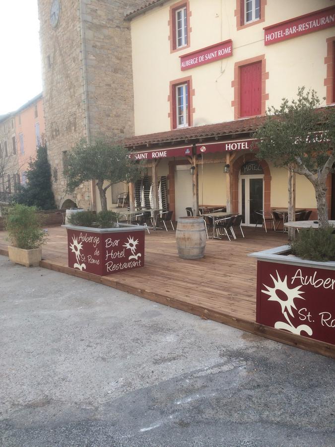 Auberge De St Rome Saint-Rome-de-Tarn Bagian luar foto
